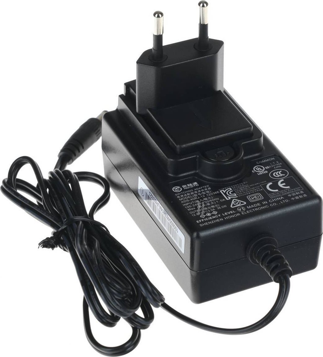 Zasilacz serwerowy ZASILACZ ZEWNĘTRZNY HOIOTO ADS-40RJ-12 12036E / 36W_12V _3A / 5.5 x 2.1_2.5