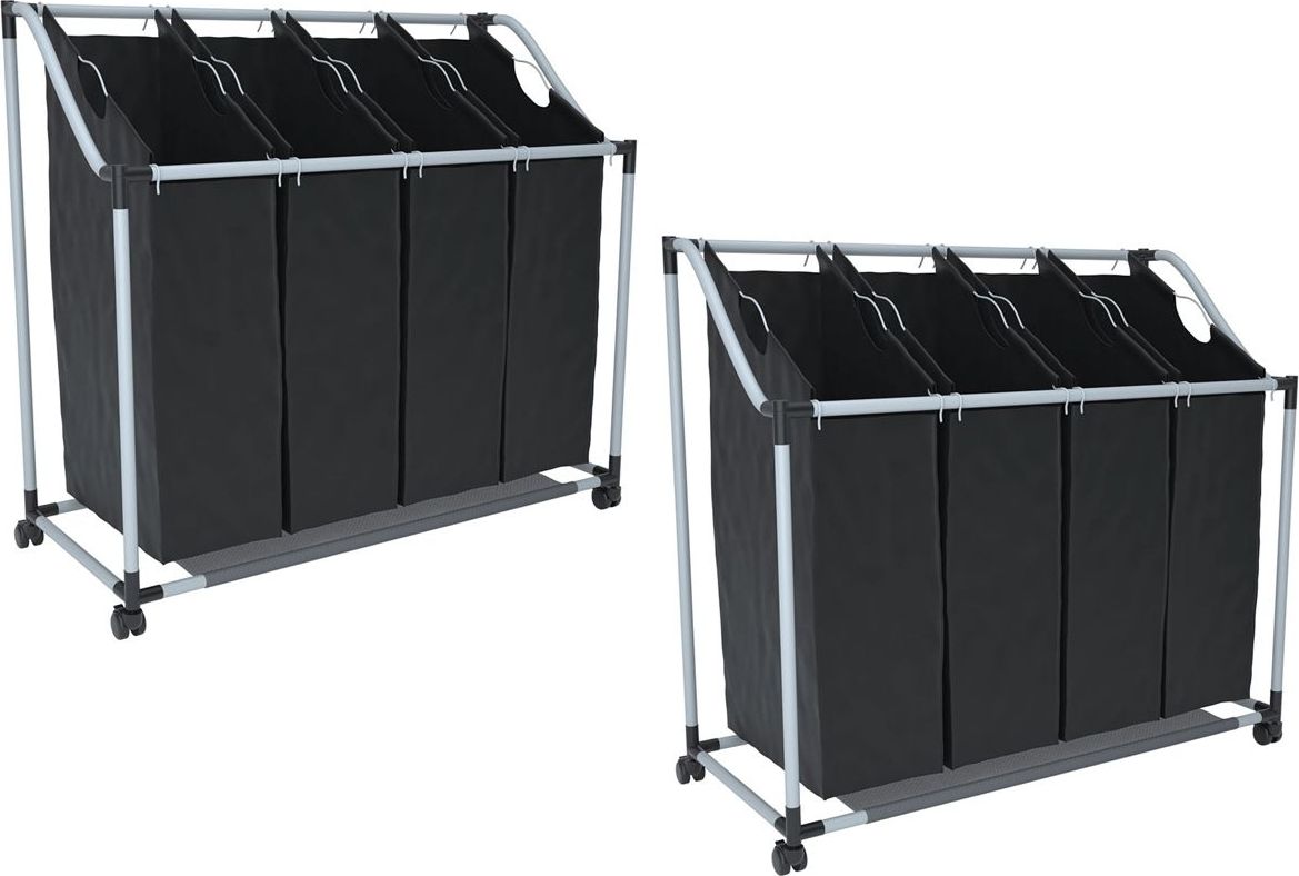 Kosz na pranie Elior Komplet sortowników na pranie Trinny 3X - 2 szt.