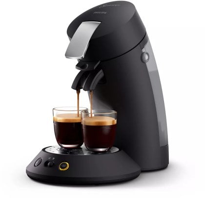 Philips Original Plus Premium Pad-Kaffeemaschine schwarz