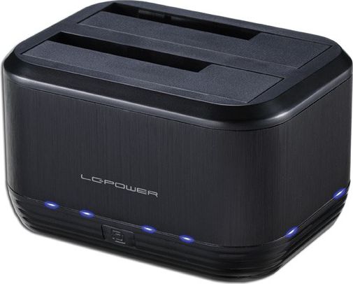 Stacja dokująca LC-Power 2.5"/3.5" SATA - USB 3.2 Gen 1 (LC-DOCK-U3-III)