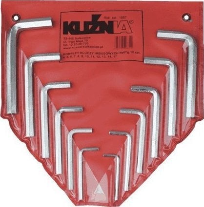 EPM KOMPLET KLUCZY IMBUSOWYCH 12 SZTUK (1 KPL)