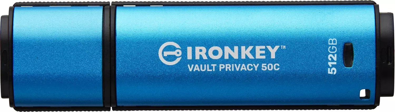 Pendrive Kingston IronKey Vault Privacy 50, 512 GB (IKVP50C/512GB)