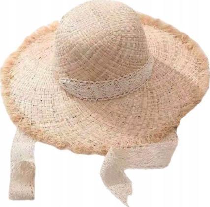 Pan i Pani Gadżet Kapelusz słomiany słomkowy pleciony hawajski lato
