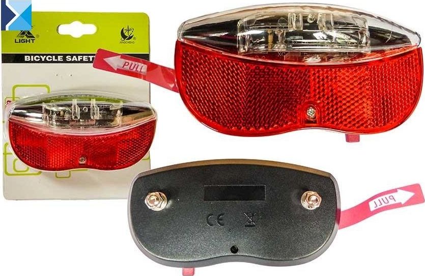 XC Light Lampa tylna na bagażnik 986A 2 diody LED, na baterie