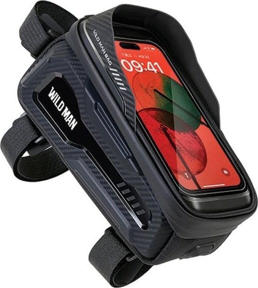 WildMan WILDMAN Etui/uchwyt rowerowy M20 sakwa na ramę czarna/black