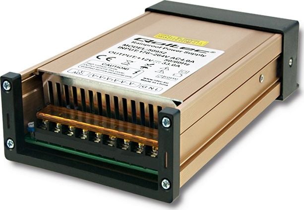 Qoltec impulsowy LED | IP45 | 400W | 12V | 33A | Wodoodporny (50952)