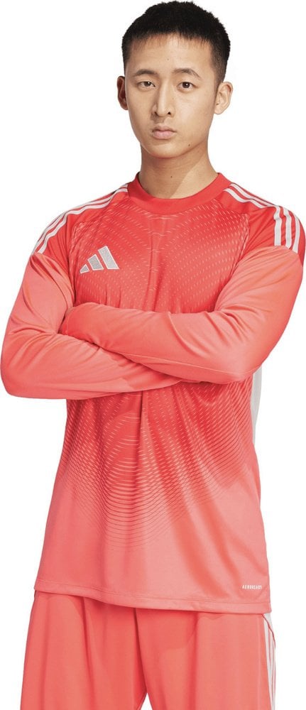 Adidas Koszulka bramkarska męska Tiro 25 Competition Goalkeeper Long Sleeve czerwona JI9724 L