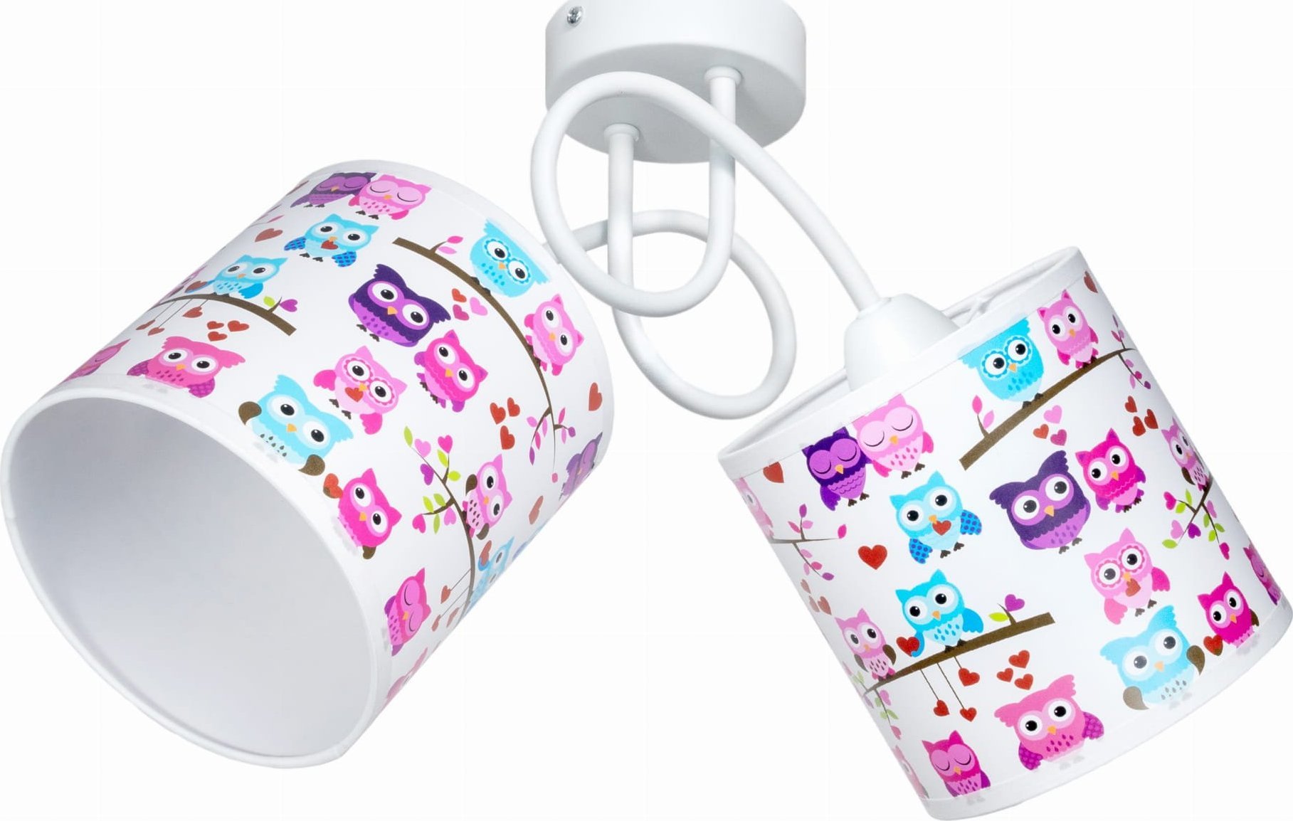 Solar Plafon do pokoju dziecka sowy na gałęzi