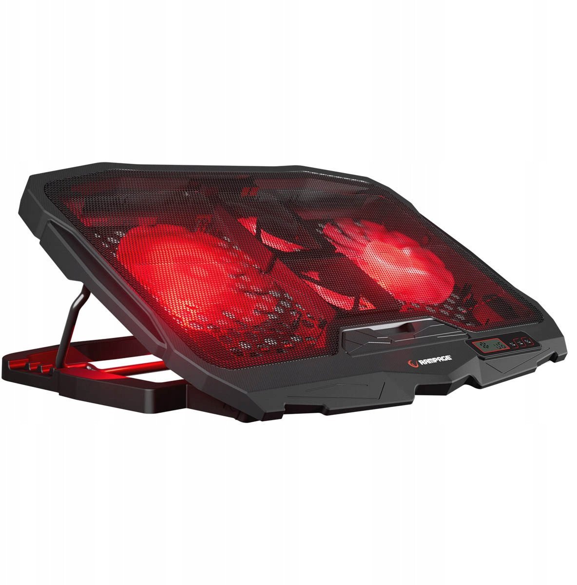 Podstawka chłodząca Rampage AD-RC4 12,1-15,6" regulowana czarna