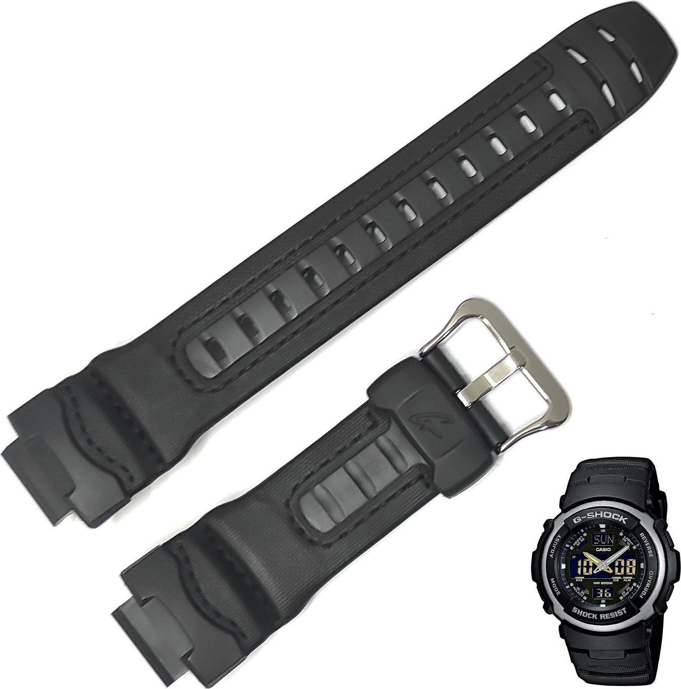 Pasek do zegarka Casio G-Shock G-314RL czarny 10216864 .