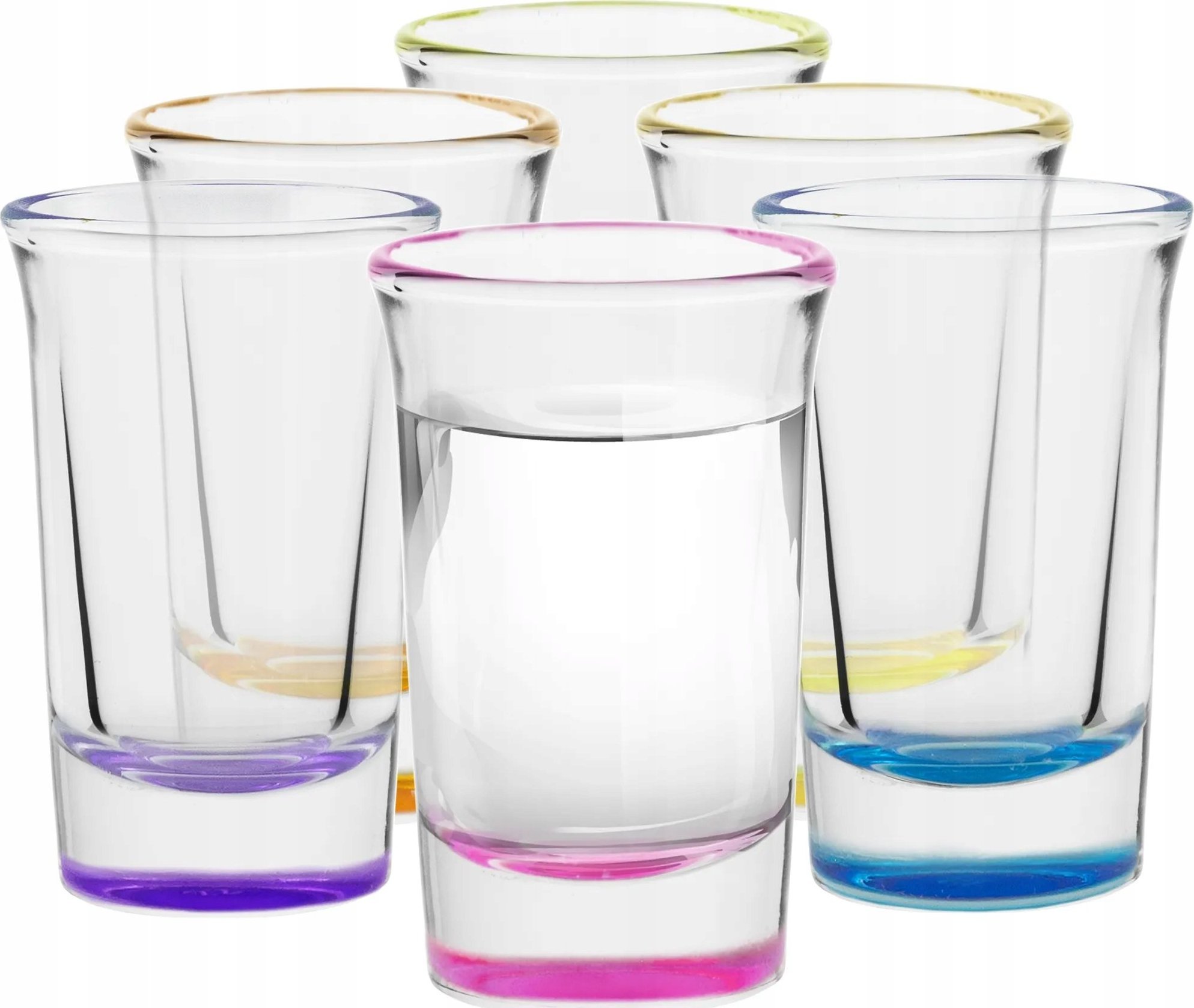 Trend For Home TREND FOR HOME Kieliszki mix kolorów 12x30ml