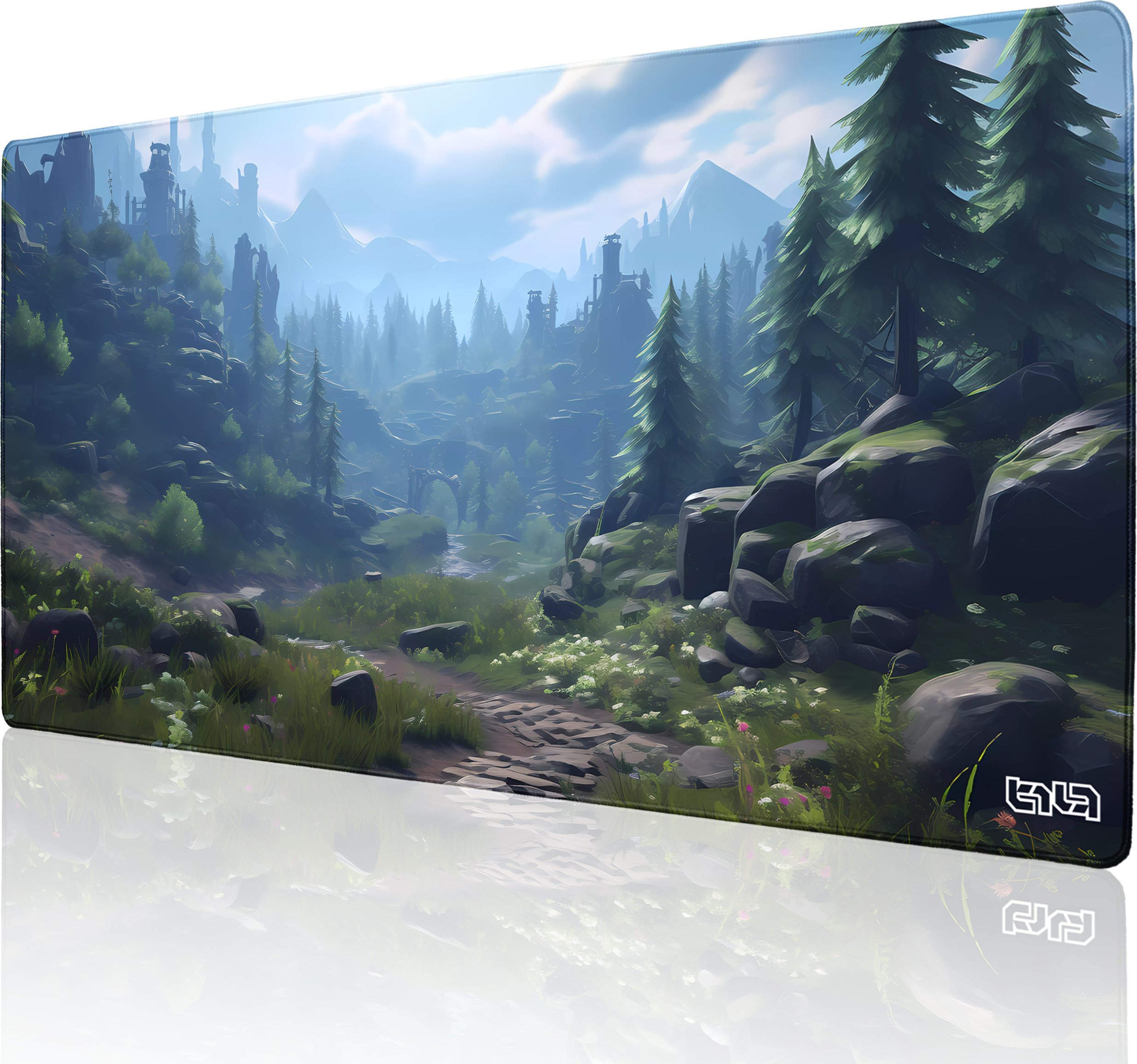 Podkładka Tilt PODKŁADKA GAMINGOWA Dolina Willowcreek 100x50 TILT Na biurko Wytrzymała