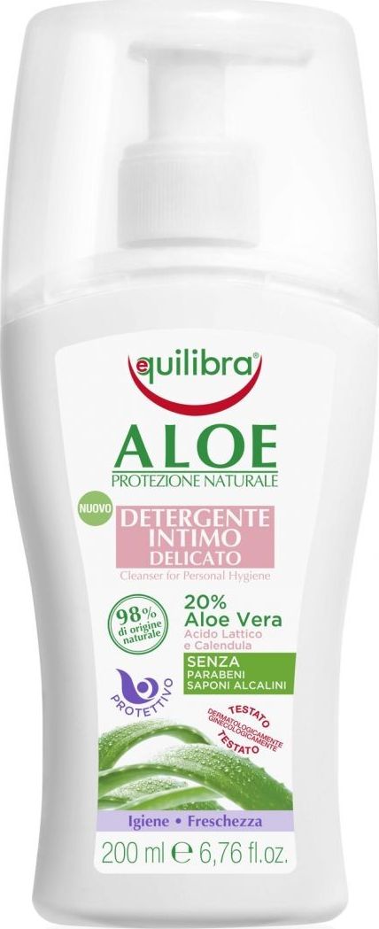 Equilibra Delikatny żel do higieny intymnej Aloe Vera 200ml