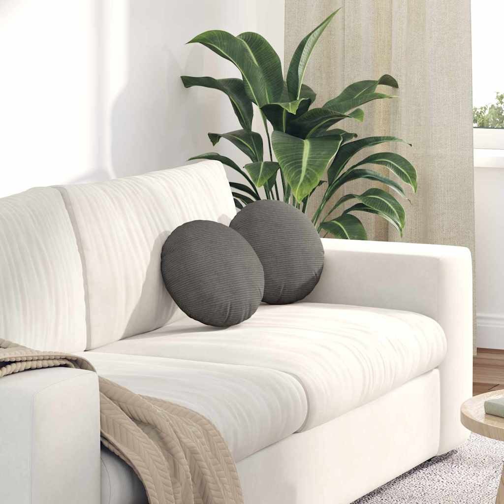 vidaXL Poduszki na siedziska 2 pcs Jasnoszary 30 x 13 cm