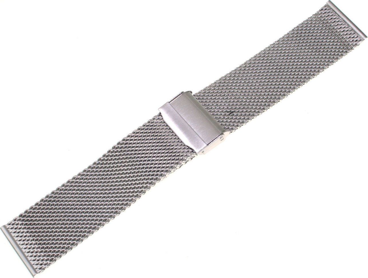 Tekla Bransoleta stalowa do zegarka 24 mm Tekla BG1.24 Silver