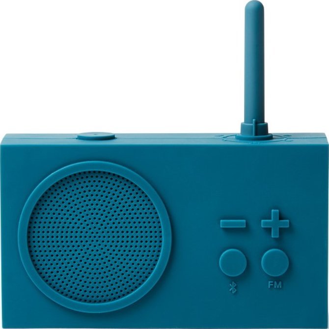 Radio Lexon LEXON FM radio and wireless speaker TYKHO3 Portable, Wireless connection, Duck Blue, Bluetooth