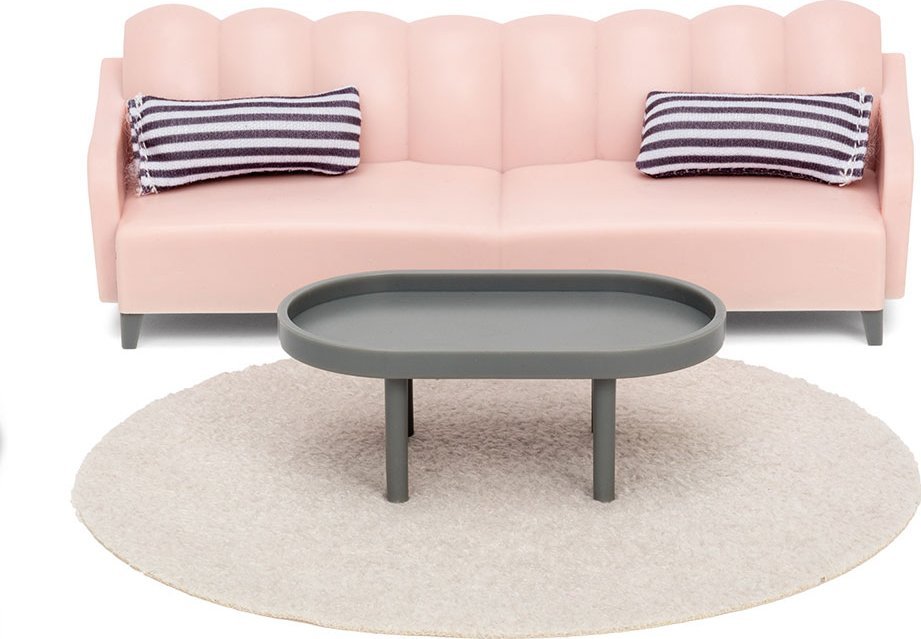 Micki Zestaw Podstawowy do Pokoju Dziennego do domku dla lalek Lundby