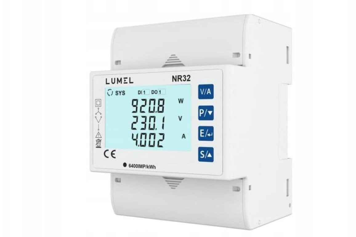 Miernik parametrów sieci 3-fazowej NR32 przeznaczony do sieci 3P i 4P100 V - 600 V NR32 330102MH200M0