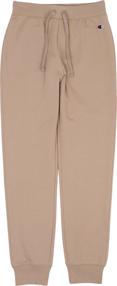 Champion Spodnie damskie Champion Rib Cuff beżowe 117550 MS079 L