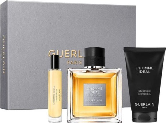 Guerlain L Homme Ideal Eau de Toilette 100ml. + Shower gel 75ml. + 10ml. EDT ZESTAW