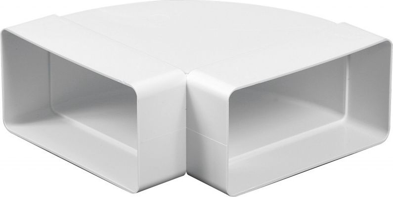 AWENTA Kolano poziome płaskie 60 x 120mm 90° (KP120-24/90)