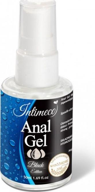 Intimeco INTIMECO_Anal Gel Black Edition nawilżający żel analny o właściwościach poślizgowych z atomizerem 50ml