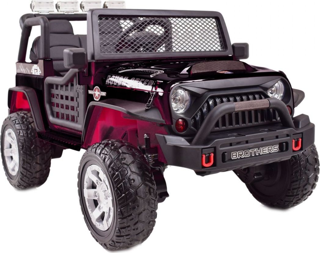 Import SUPER-TOYS WIELKI DZIP 4X4 ROUGH SPEED, FUNKCJA BUJANIA, WALIZKA, MIĘKKIE KOŁA/XMX-617