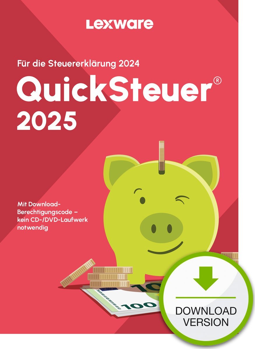 Program Lexware ESD / QuickSteuer 2025 / Online Download