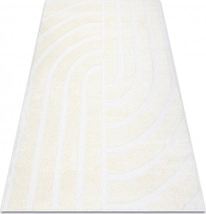 Dywany Łuszczów Dywan MODE 8631 geometryczny krem, 160x220 cm