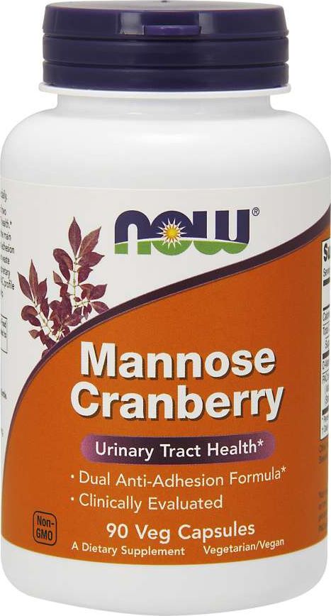 NOW Foods NOW Foods - Mannose Cranberry, 90 vkaps