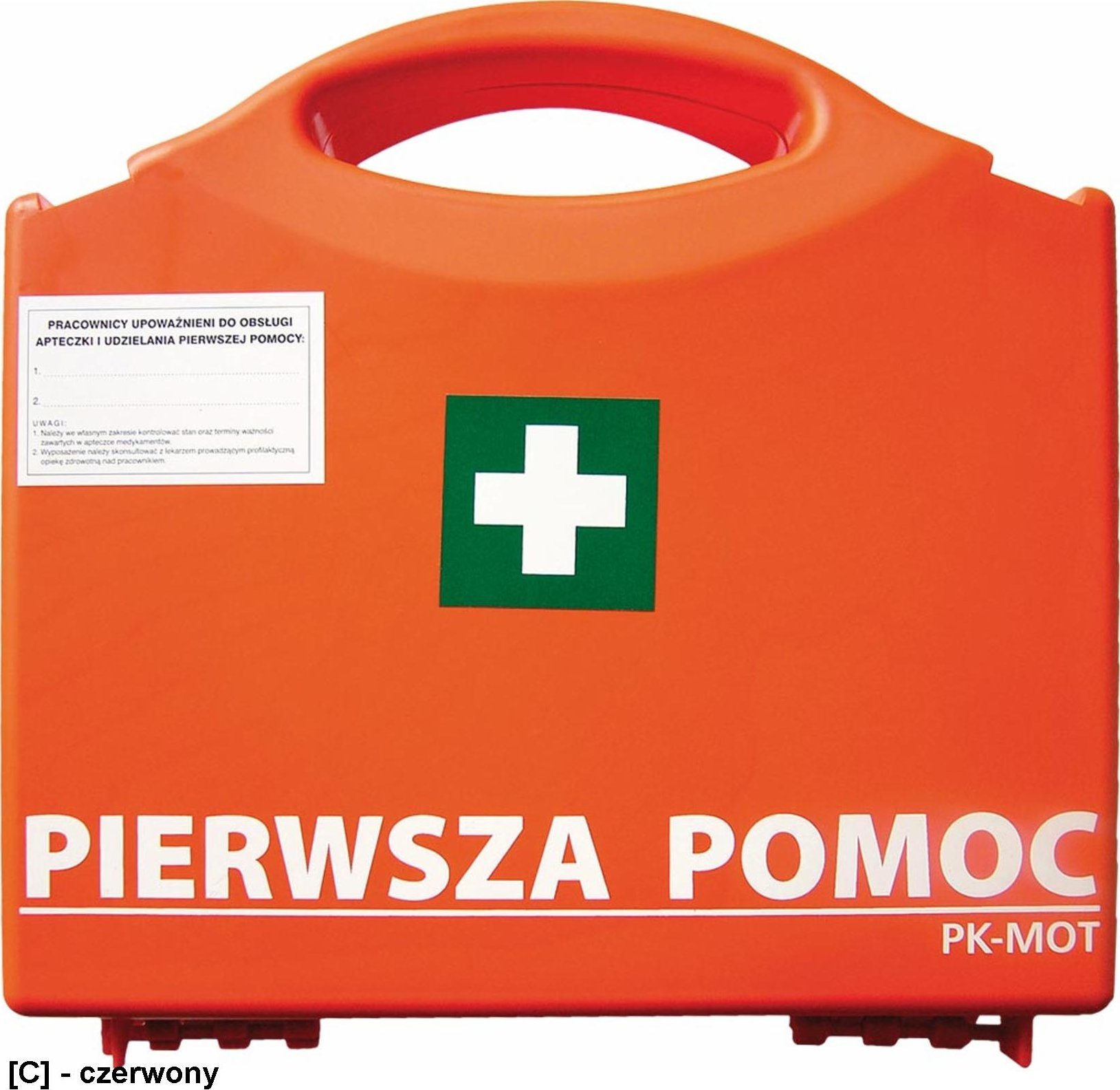 PK-MOT AZP110 - Apteczka pierwszej pomocy DIN13164 - 13x29x23 cm. (P10 din13164).