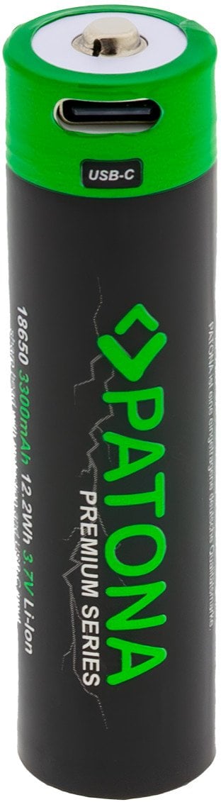 PATONA 6525 bateria do użytku domowego Bateria do ponownego naładowania 18650 Litowo-jonowa (Li-Ion)