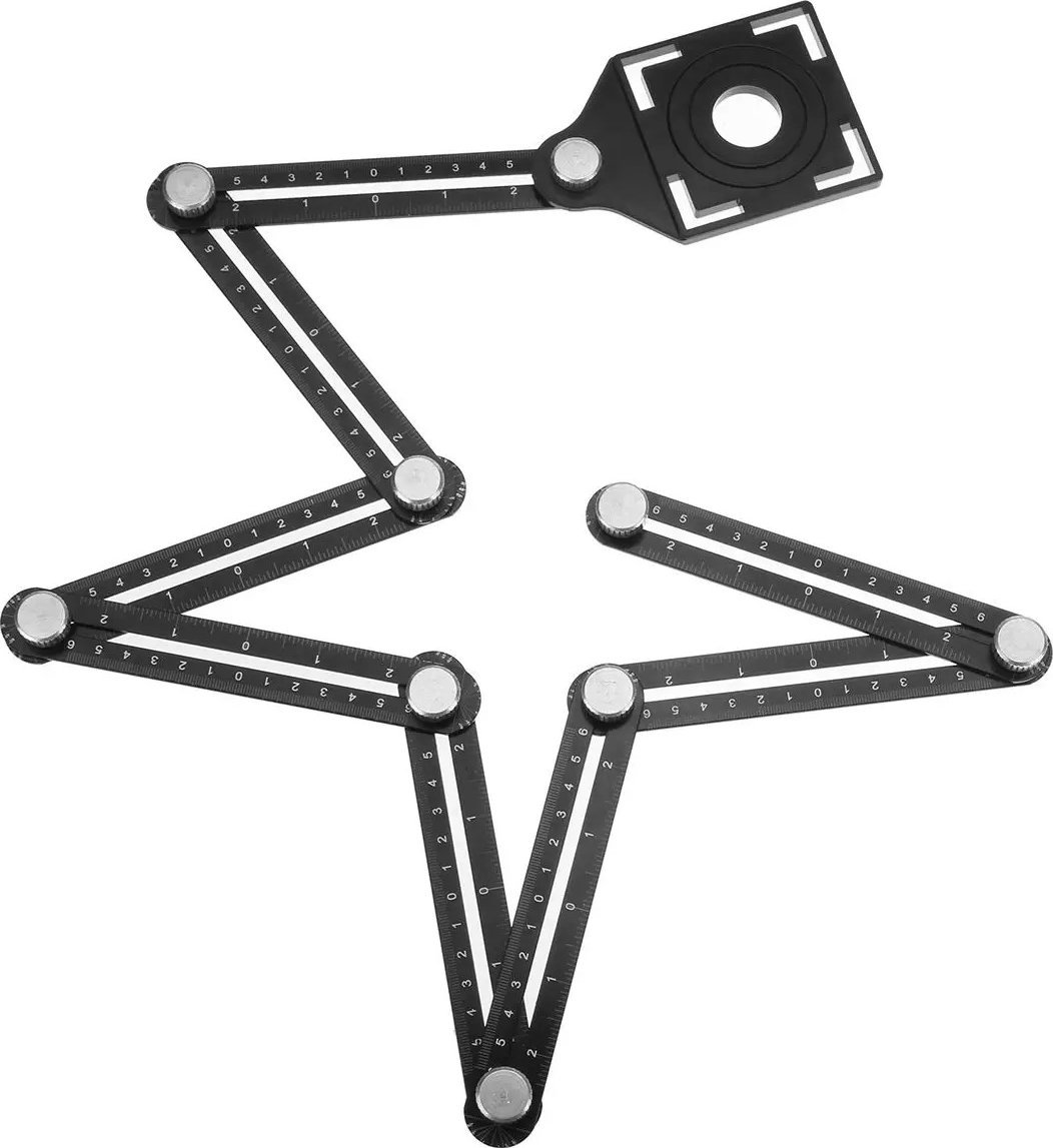 PRZYMIAR ZNACZNIK SZABLON WZORNIK OTWORÓW PŁYTEK