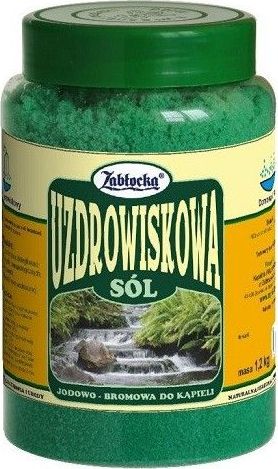 Zabłocka Sól Uzdrowiskowa jodowo-bromowa do kąpieli 1,2kg