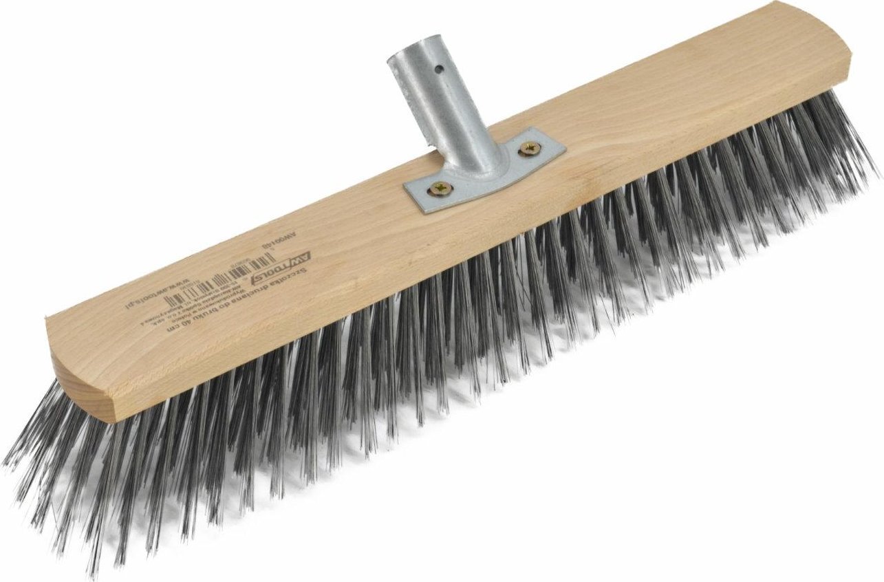 AWTools Szczotka druciana do bruku 40cm
