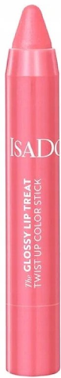 IsaDora Twist-Up Glossy Lip Gloss 15 Knock-Out Pink 2.7 g For Women