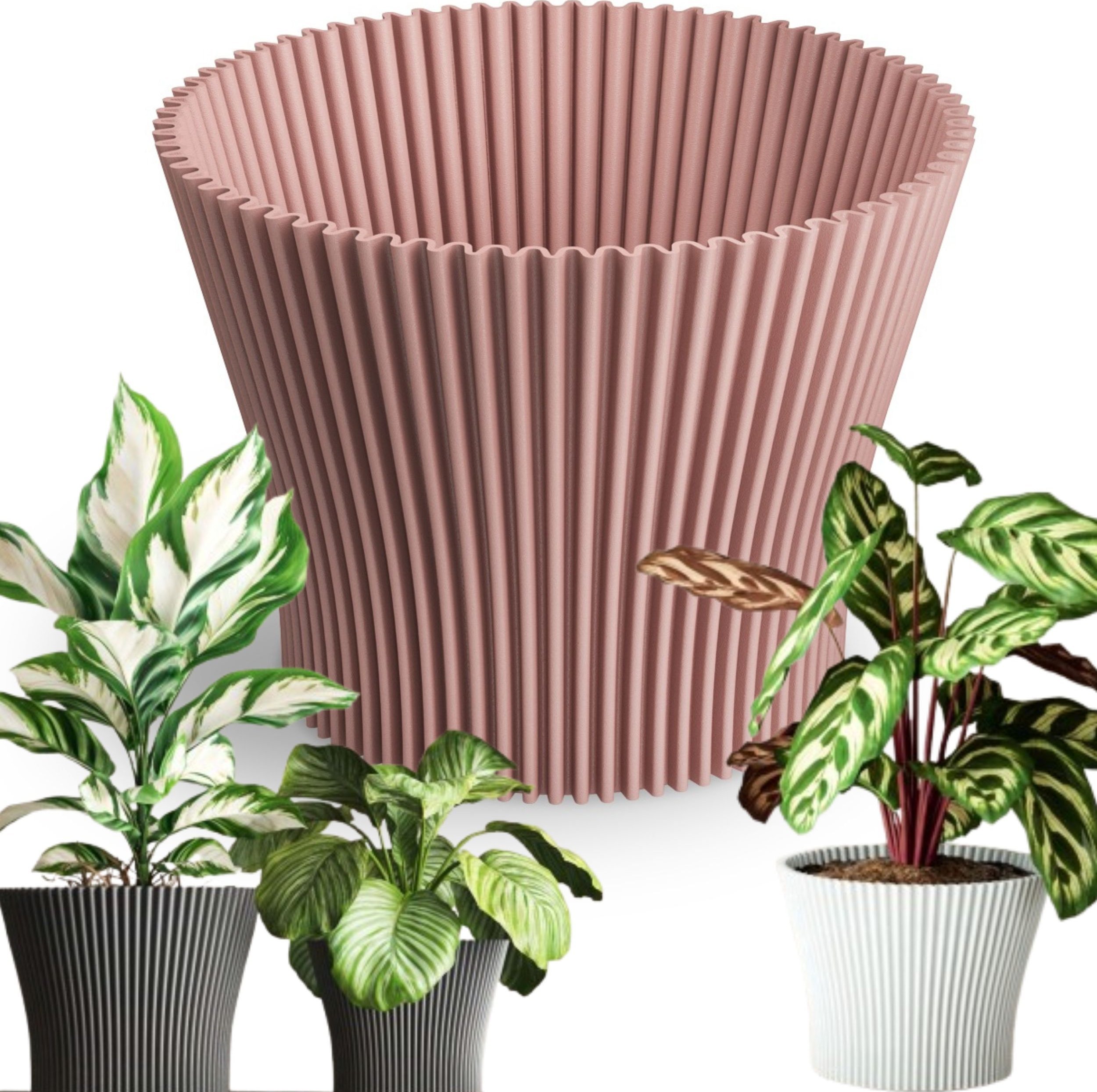 Doniczka okrągła LOTOS DLO19 Osłonka na kwiaty