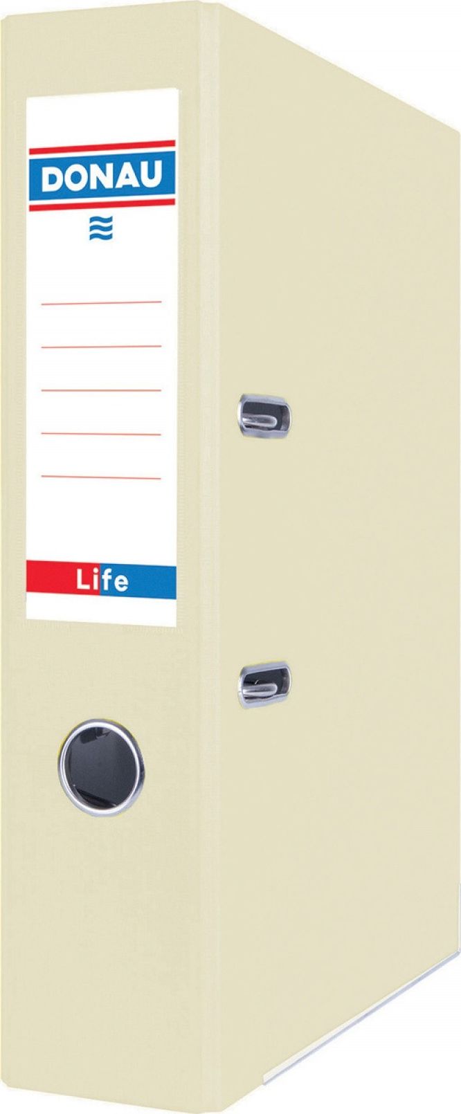 Segregator Donau Life 2-ringowy A4 75mm żółty (3966001PL-11)