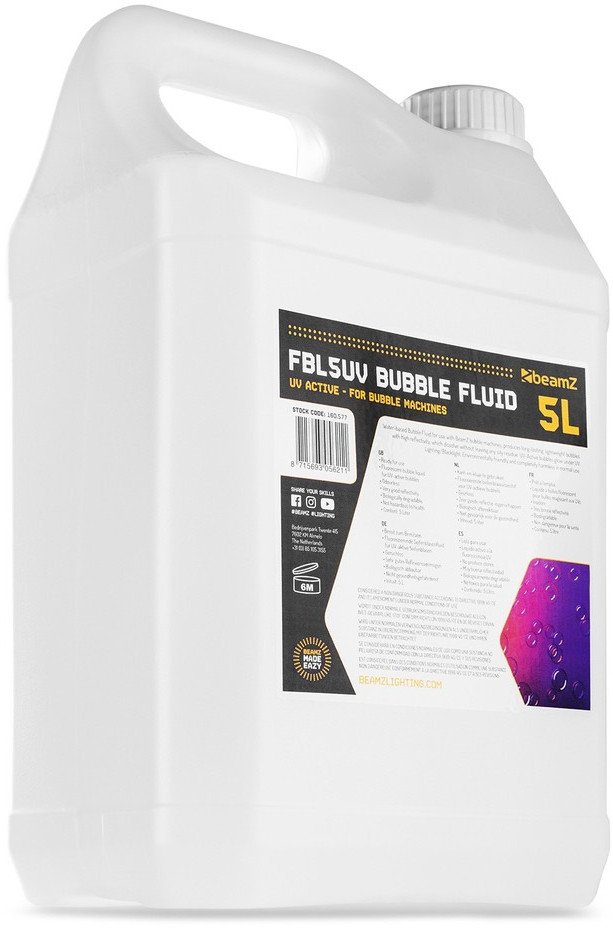 Płyn do wytwornicy baniek ultrafioletowych 5L FBL5UV Beamz one size