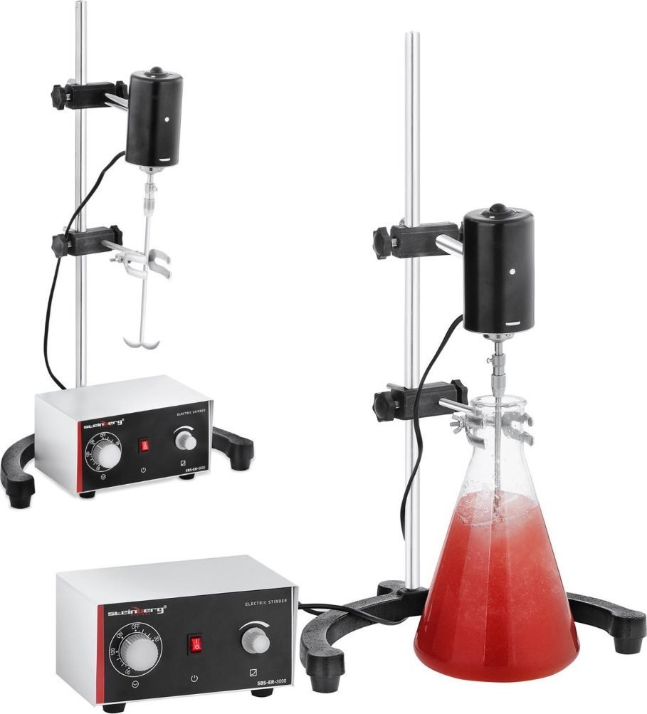 Steinberg Mieszadło mechaniczne laboratoryjne timer 3400 obr./min