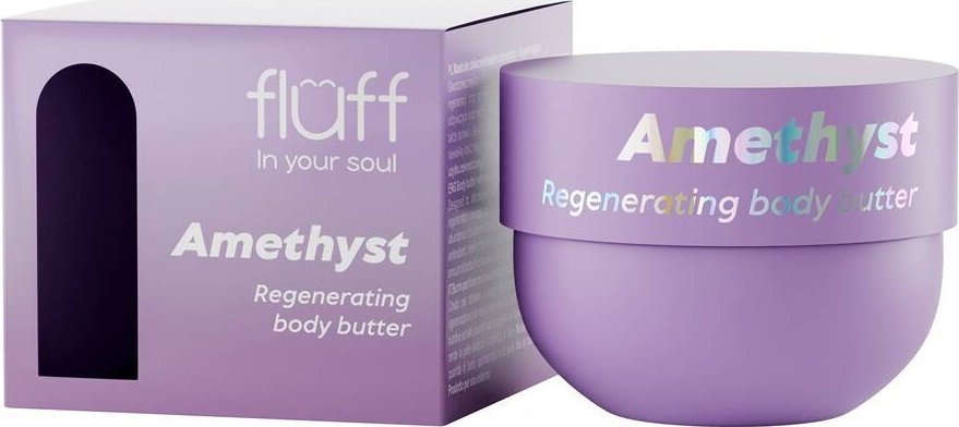 Fluff Fluff In Your Soul regenerujące masło do ciała z ametystem 150ml