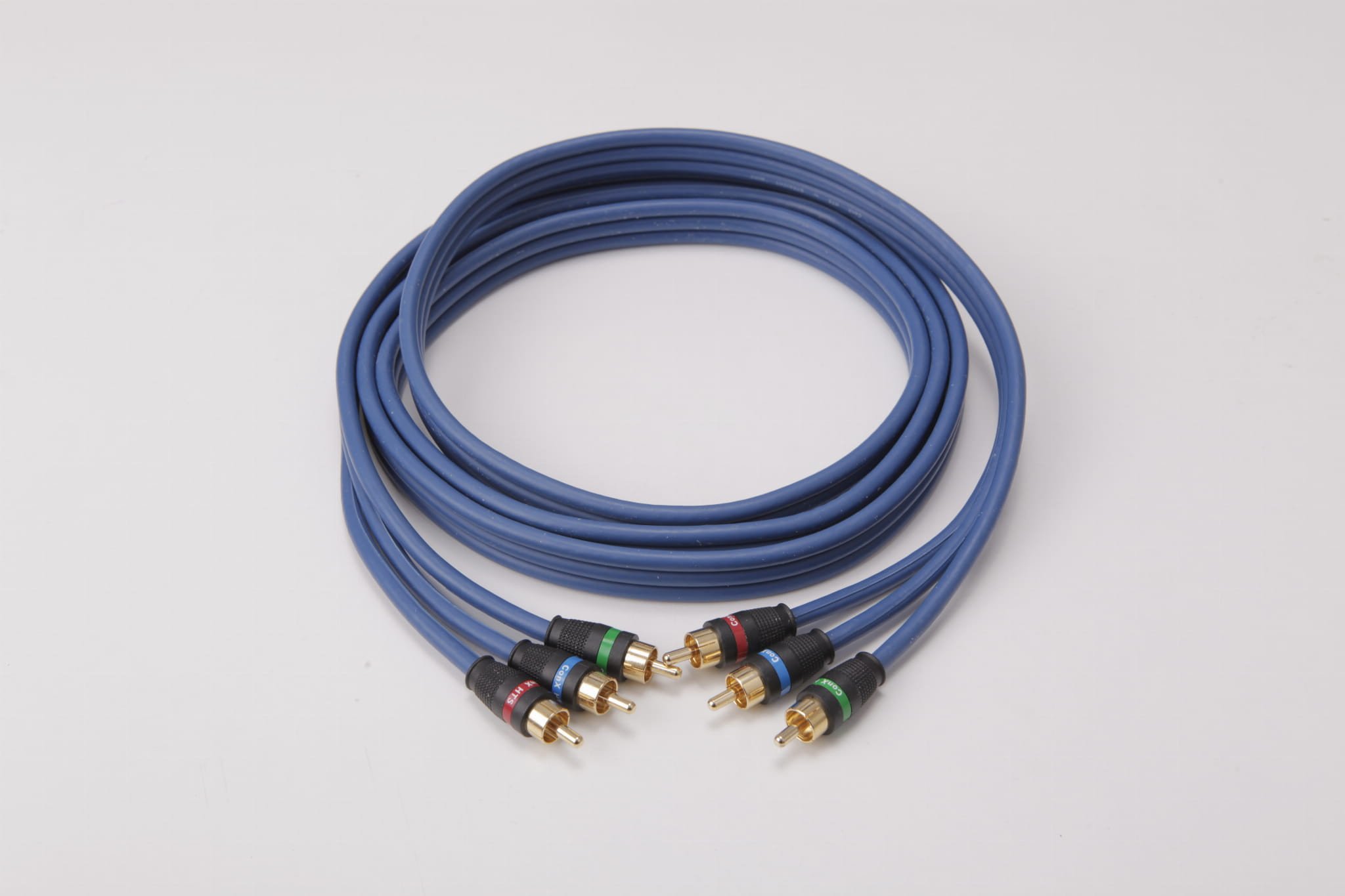 Kabel 4World RCA (Cinch) x3 - RCA (Cinch) x3 6m czarny (CONX 6,0M HTS COMPONENT V)