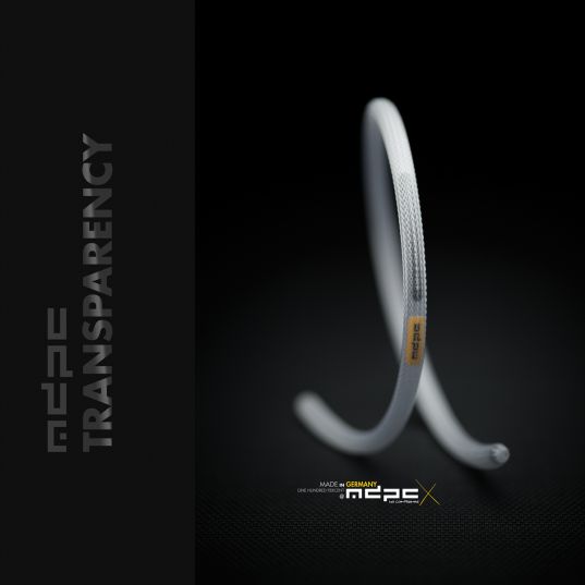 MDPC-X Oplot kabla SATA Sleeve Medium Przezroczysty 1m (SL-SA-TX)