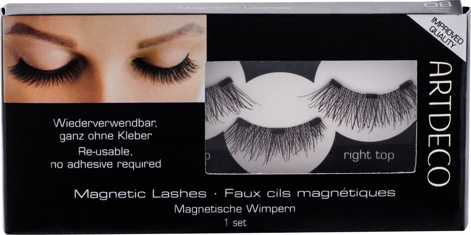 Artdeco Artdeco Magnetic Lashes Sztuczne rzęsy 1szt 8 Street Style