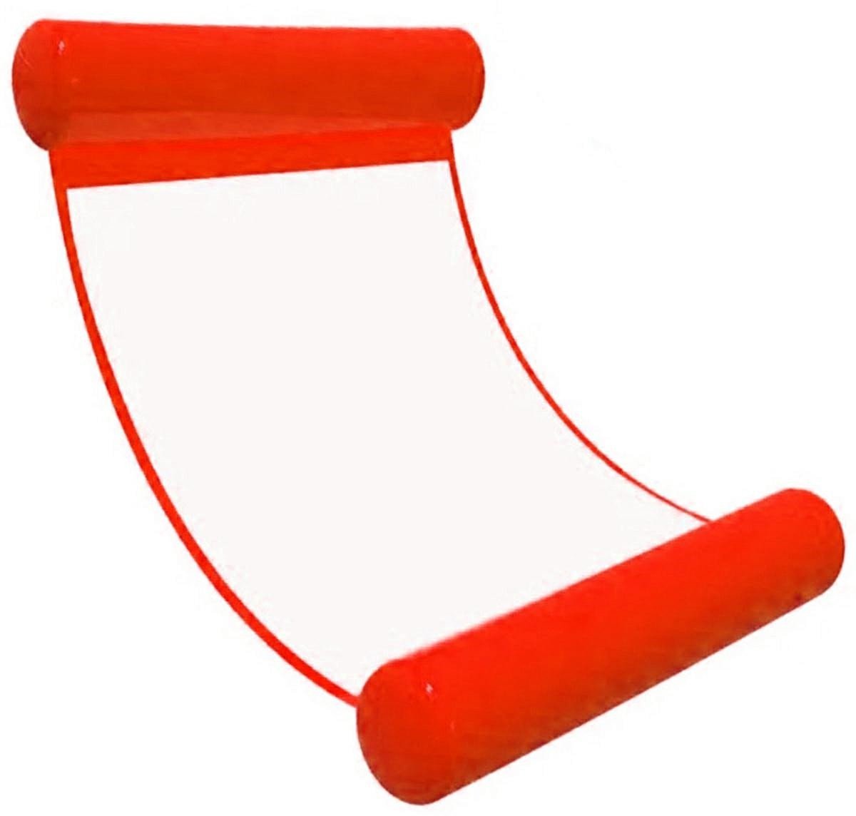 DA164A Dmuchany materac leżak do wody czerwony