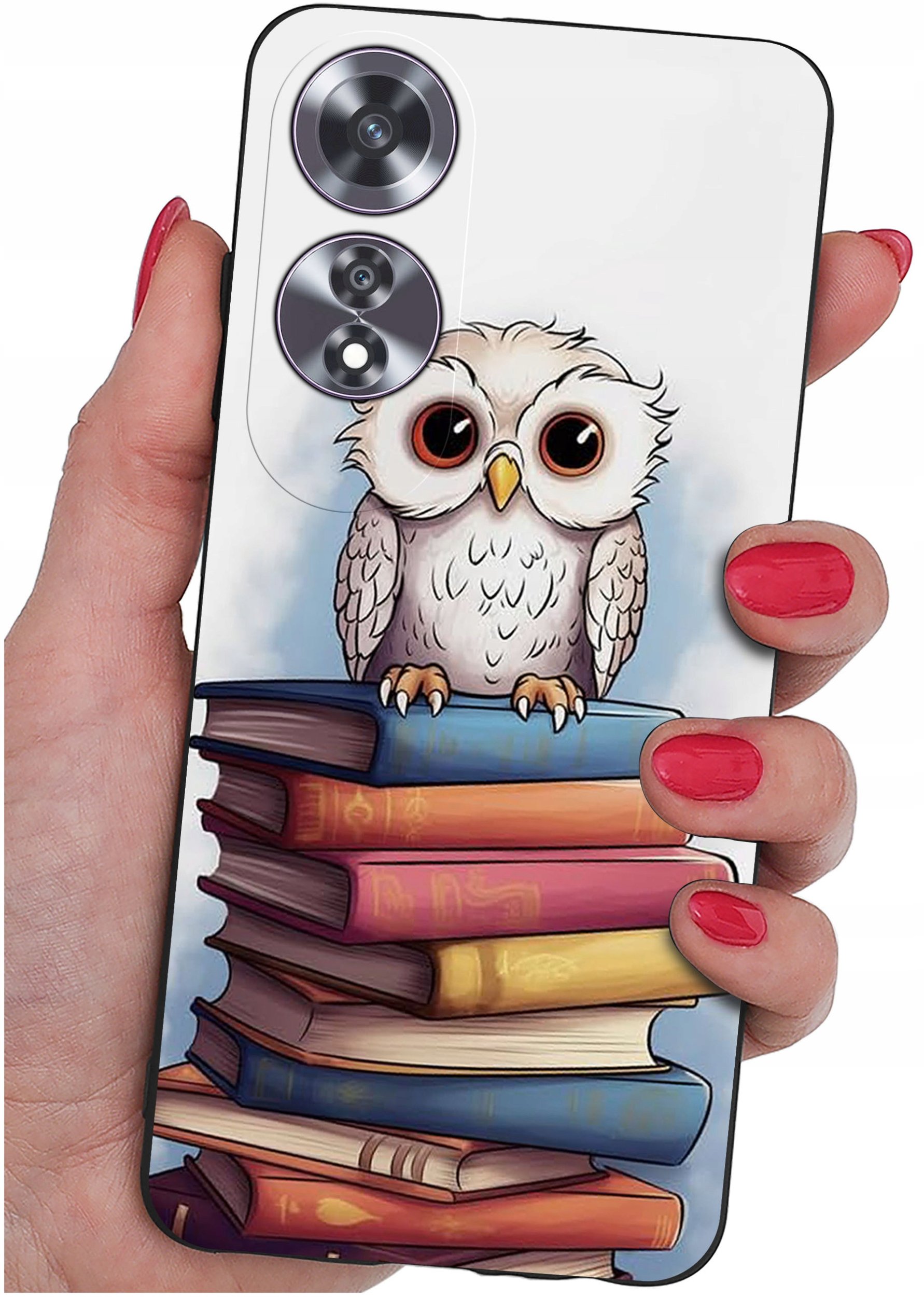 Etui do Oppo A60 4G WZORY |SILIKONOWE MATT CASE + SZKŁO 9H