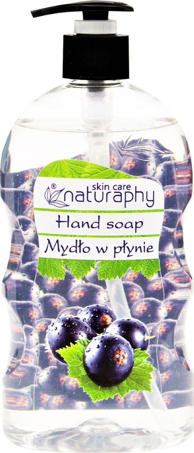 BluxCosmetics Mydło w płynie o zapachu czarnej porzeczki 650 ml
