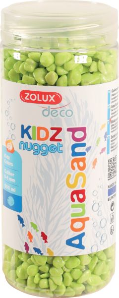 Zolux Żwirek Aquasand Kidz Nugget zielony 500ml