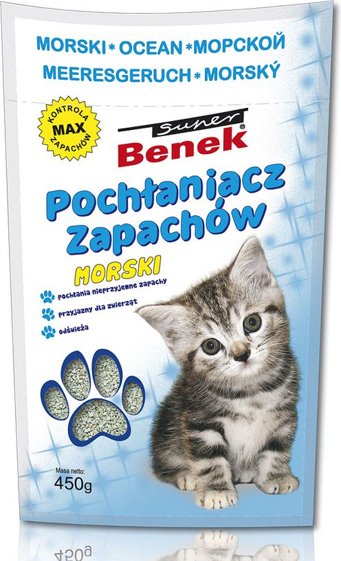 Super Benek Pochłanaicz zapachów Super Benek Morski - 450g