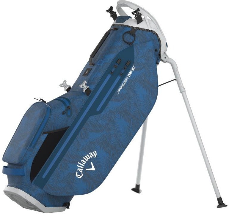 Torba golfowa Callaway Fairway C HD (na nóżkach/standbag), Blue Palms/Light Grey